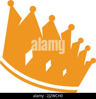 Crown Logo Template vector illustration Stock Vector