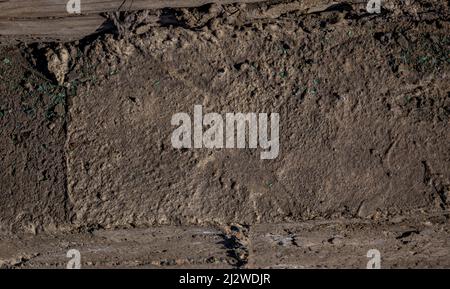 Concrete foundation, concrete texture gray background. Stock Photo