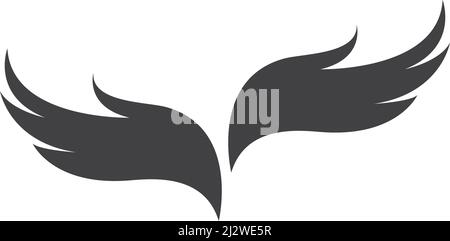 Wing logo and symbol vector ilustration Stock Vector