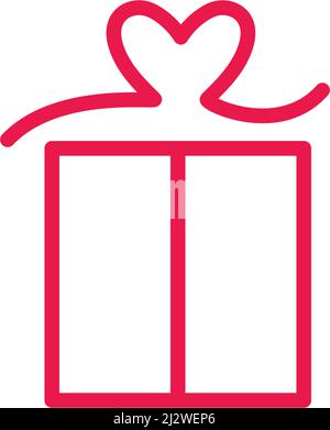 Gift Box, gift shop logo icon Vector design Stock Vector