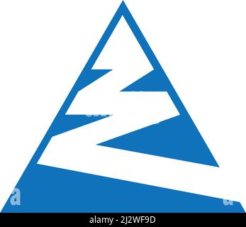 Pyramid Logo Template vector ilustration Stock Vector