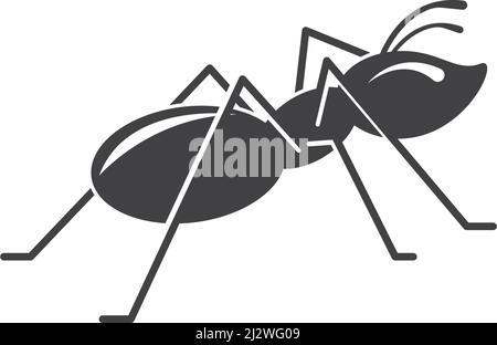Ant Logo template vector illustration design Stock Vector
