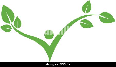 Healthy Life people Logo template vector icon Stock Vector
