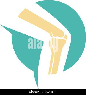 Orthopaedic clinic logo vector illustration Stock Vector