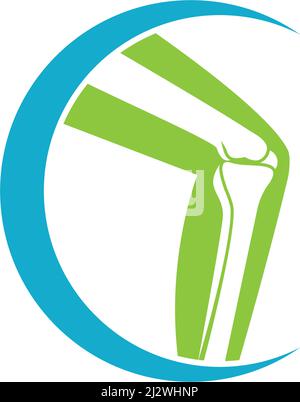 Orthopaedic clinic logo vector illustration Stock Vector