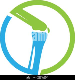 Orthopaedic clinic logo vector illustration Stock Vector