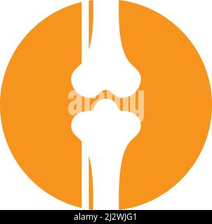Orthopaedic clinic logo vector illustration Stock Vector