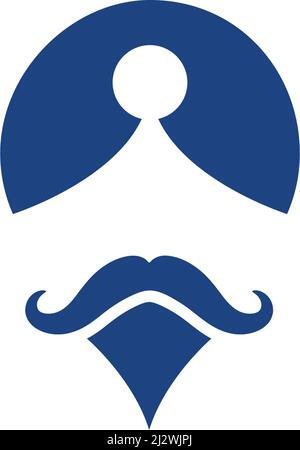 Genie logo illustration vector design Stock Vector