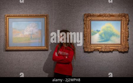 Bonhams, London, UK. 4 April 2022. The Impressionist and Modern Art