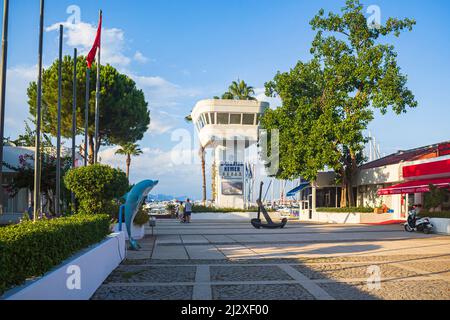 Kemer Marina, Antalya Province in Turkey Stock Photo