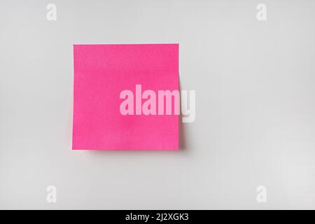 Sticker on white bg Stock Photo