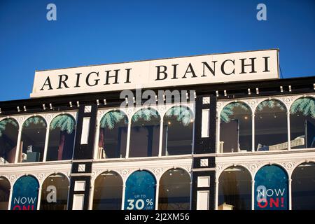 Macclesfield , Cheshire.  Arighi Bianchi furniture store Stock Photo