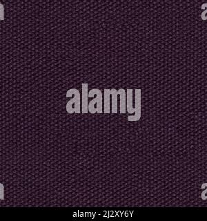 Strict dark textile background in violet hue. Seamless square texture. Stock Photo