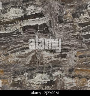 Close up of rough granite stone rock background. Seamless square texture, tile ready. Stock Photo