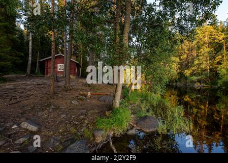 Helvetinjrvi National Park north of Tampere, Finland Stock Photo - Alamy