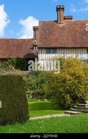 Great Dixter House and gardens, Northiam, East Sussex, uk Stock Photo