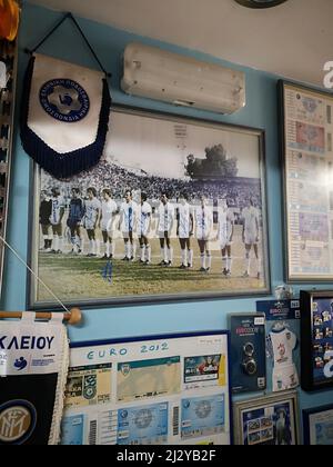 Greek National Football Museum, Chania, Crete, Greece Stock Photo