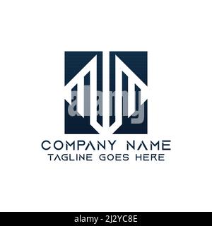 Letter MM logo design template. This logo is very suitable for any kind of business or industry that is engaged in any field. Stock Vector