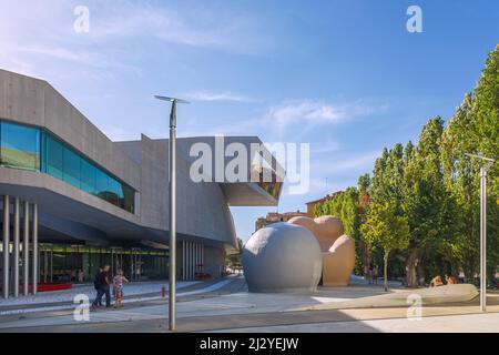 Rome, MAXXI - National Museum of Arti del XXI Secolo Stock Photo