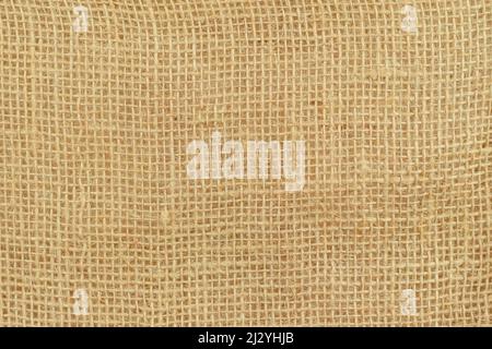 Burlap texture background. Brown sackcloth textile. Canvas. Stock Photo