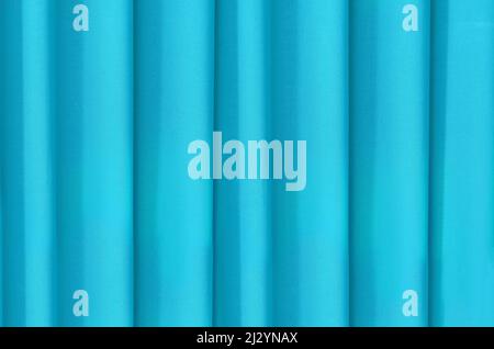 The horizontal background is draped with a blue cloth Stock Photo
