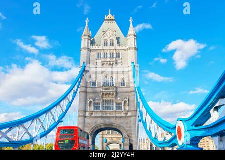 Tower Bridge, London, England, UK Stock Photo