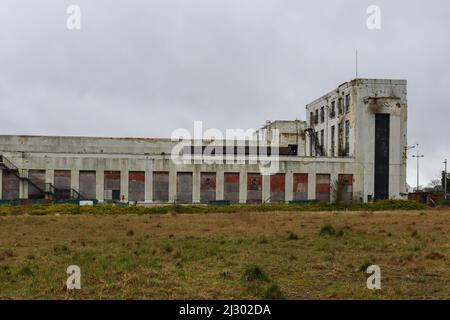 Littlewoods Pools Building, Edge Lane, Liverpool Stock Photo