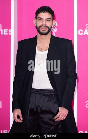 Jury Member Sami Outalbali attends the pink carpet during the 5th Canneseries Festival, on April 04, 2022 in Cannes, France. Photo by David Niviere/ABACAPRESS.COM Stock Photo