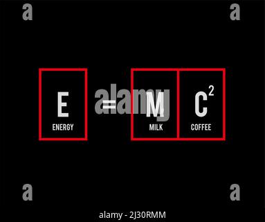 Periodic Table of Elements on black background in vector illustration. Stock Vector