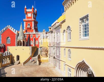 Pena National Palace, Sintra, Portugal, Europe Stock Photo