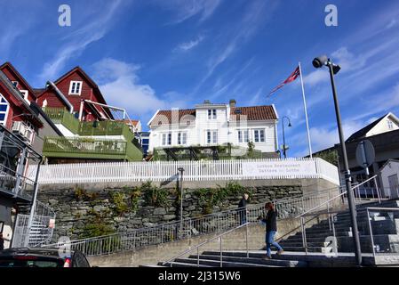 europe, norway, haugesund town, city hall Stock Photo - Alamy