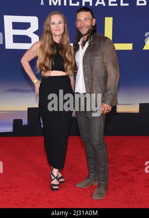 Zach McGowan arriving to the ‘Ambulance’ Los Angeles Premiere at Academy Museum on April 04, 2022 in Los Angeles, CA. © OConnor/AFF-USA.com Credit: AFF/Alamy Live News Stock Photo