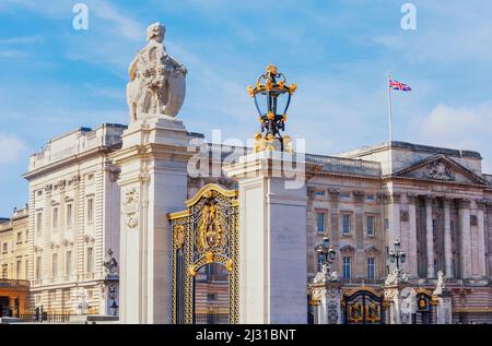 Buckingham Palace, London, England, United Kingdom Stock Photo