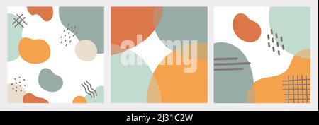 Abstract simple design painting and flat vector Stock Vector