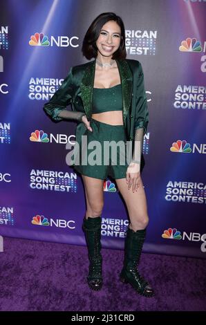 Brooke Alexx at the ‘American Song Contest’ Week 3 Red Carpet held at