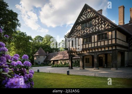 New Garden Cecilienhof Palace, Potsdam, Brandenburg, Germany Stock Photo