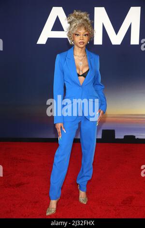 Los Angeles, Ca. 4th Apr, 2022. Challan, at the premiere Ambulance at The Academy Museum of Motion Pictures in Los Angeles, California on April 4, 2022. Credit: Faye Sadou/Media Punch/Alamy Live News Stock Photo