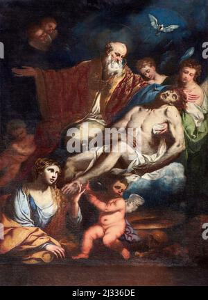*Lamentation over the Dead Christ*, painted by the circle of *Giovanni ...