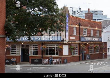 The Lord Roberts Pub on Broad Street in Nottingham in the UK Stock Photo