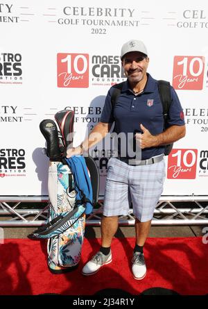 CORAL GABLES, FLORIDA - APRIL 05: Bryan Mejia attends the 2022 Maestro Cares Foundation's Celebrity Golf Tournament at Biltmore Hotel Miami-Coral Gables on April 05, 2022 in Coral Gables, Florida. (Photo by Alberto E. Tamargo/Sipa USA) Stock Photo