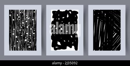 Abstract vector wall art background. Stock Vector