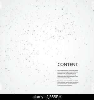 Science molecular structure with connected points Stock Vector