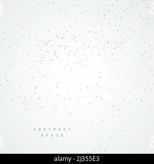 Science molecular structure with connected points Stock Vector