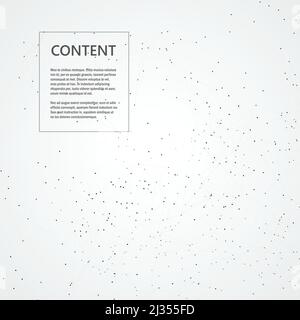 Science molecular structure with connected points Stock Vector