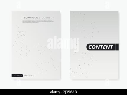 Modern vector templates for brochure cover Stock Vector
