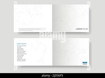Modern vector templates for brochure cover Stock Vector