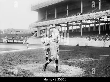 Ernie Shore, Major League Baseball Player, New York Giants, Bain News Service, 1912 Stock Photo