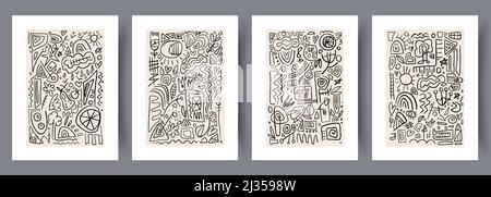 Printable wall art vector poster set Stock Vector Image & Art - Alamy