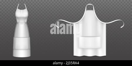 Realistic Chef Uniform Cook Clothes Elements Professional Work Wear White  Cap Apron Trousers And Jacket Traditional Hat 3d Isolated Elements Costume  For Restaurant Utter Vector Set Stock Illustration - Download Image Now 