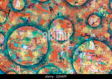 abstract image graphic design circles pattern background Stock Photo